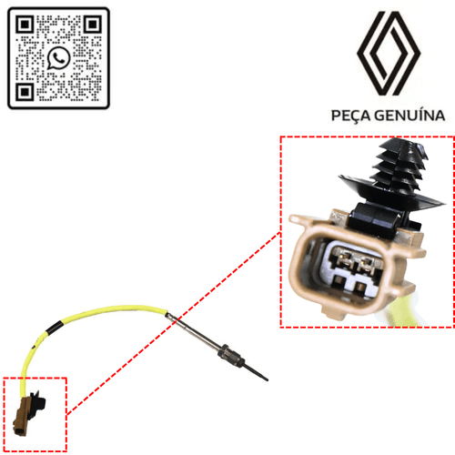 RN 930751 8200930751 SENSOR DE OXIGENIO -SONDA LAMBDA- PARA 3